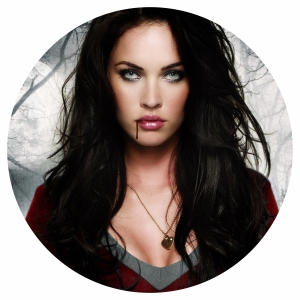 Наклейка на запаску - Megan Fox