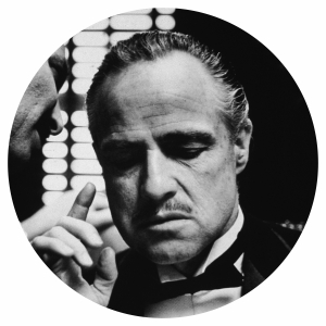 Наклейка на запаску - Marlon Brando