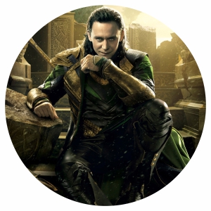 Наклейка на запаску - Loki